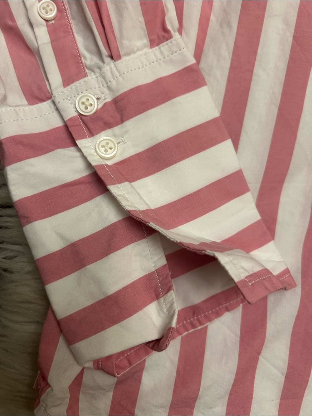 J.CREW Garçon Shirt In Bold Stripe Cotton Poplin - Picture 5 of 12